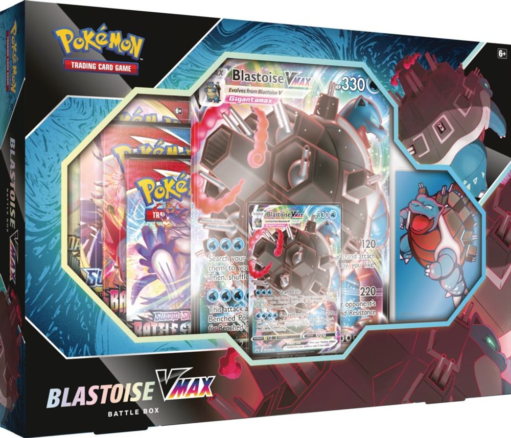 Blastoise VMAX Battle Box — Miscellaneous Cards & Products