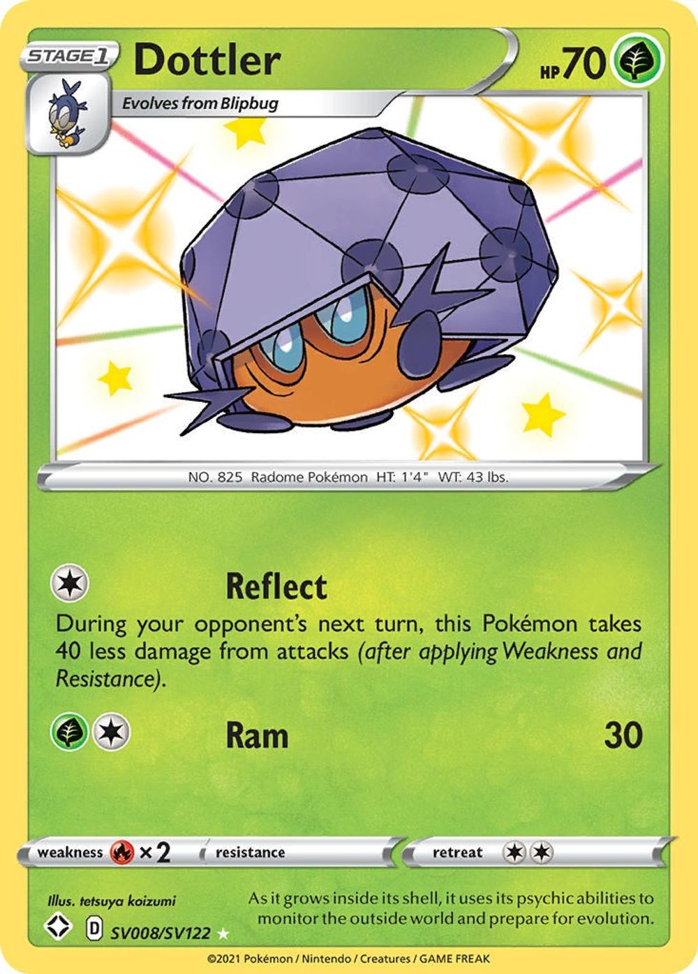 Dottler — Shining Fates: Shiny Vault