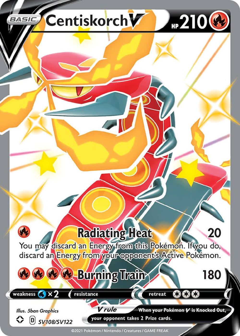 Centiskorch V — Shining Fates: Shiny Vault