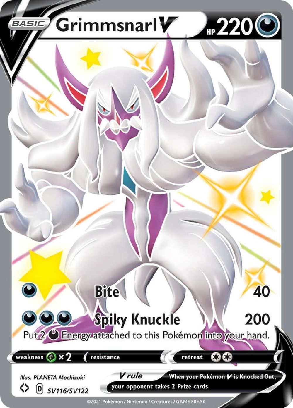Grimmsnarl V — Shining Fates: Shiny Vault