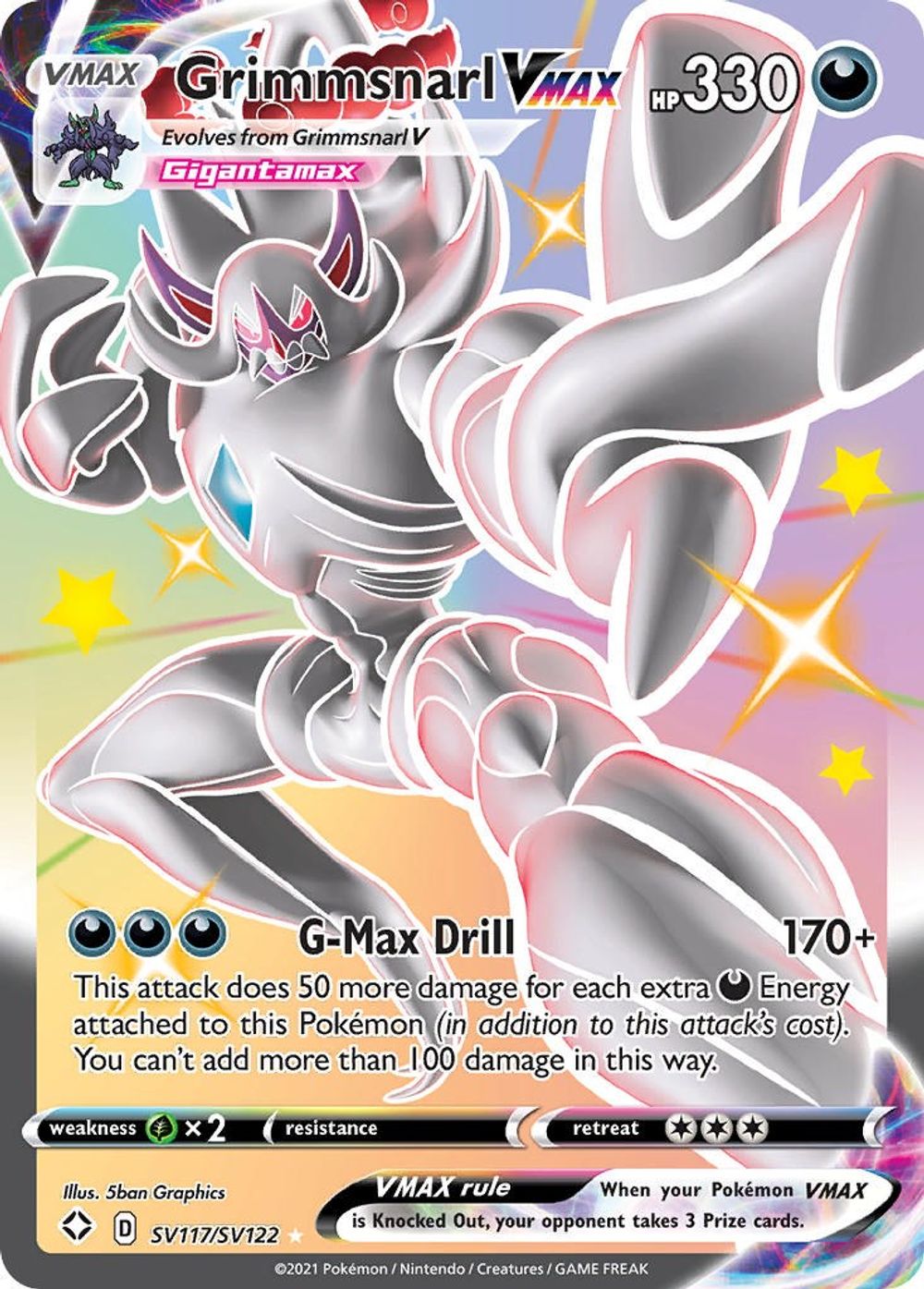 Grimmsnarl VMAX — Shining Fates: Shiny Vault