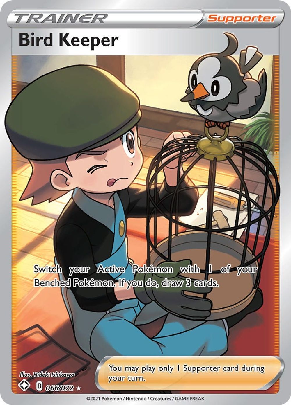 Bird Keeper (Full Art) — Shining Fates