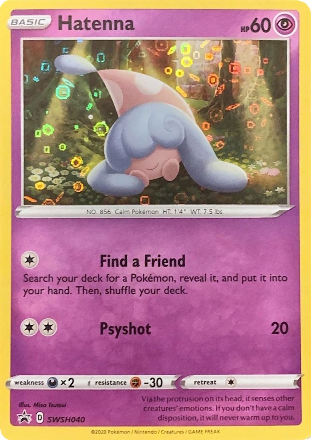 Hatenna - SWSH040 (General Mills Promo) — Miscellaneous Cards & Products