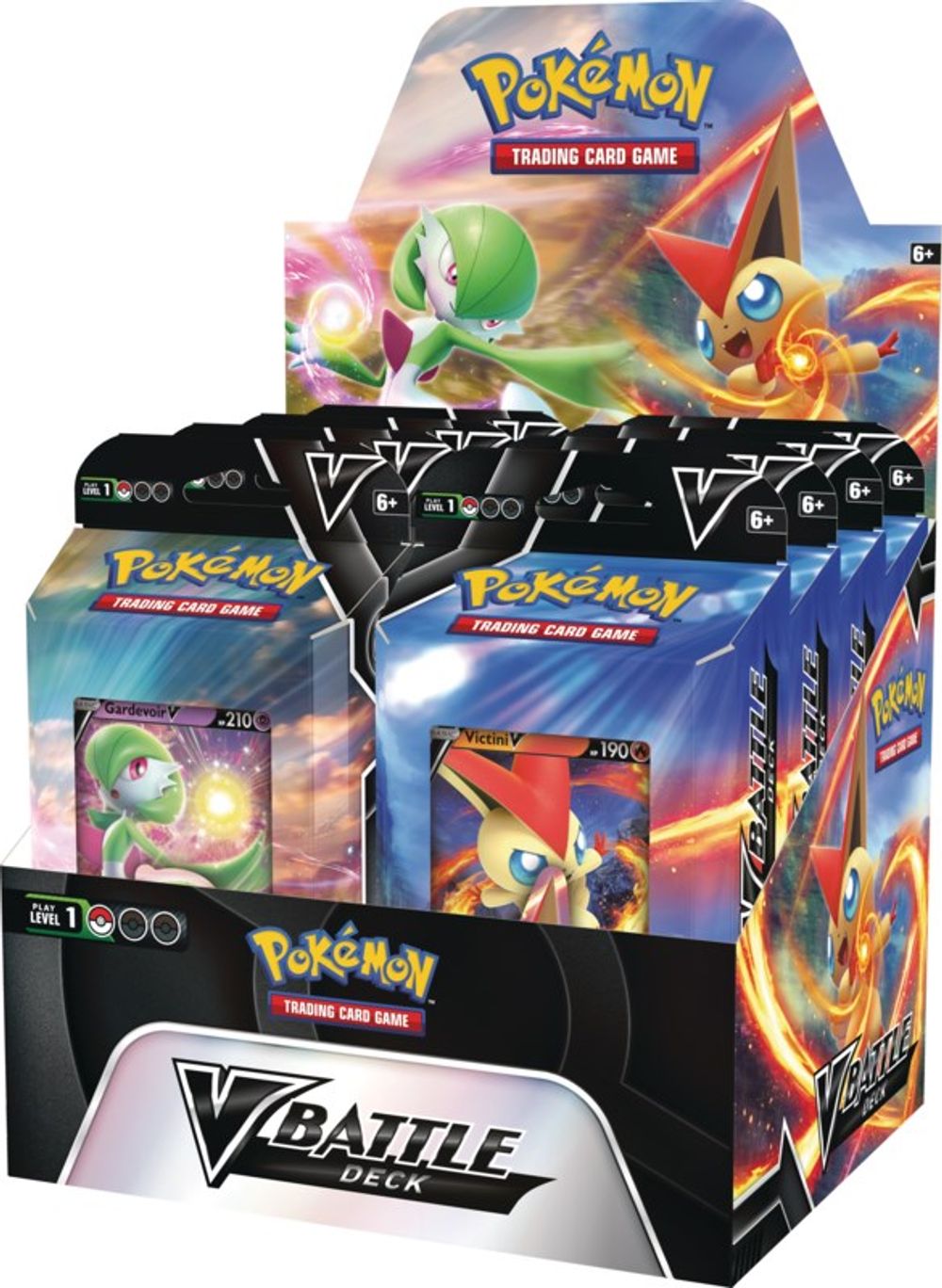 V Battle Deck Display [Victini V/Gardevoir V] — Miscellaneous Cards & Products