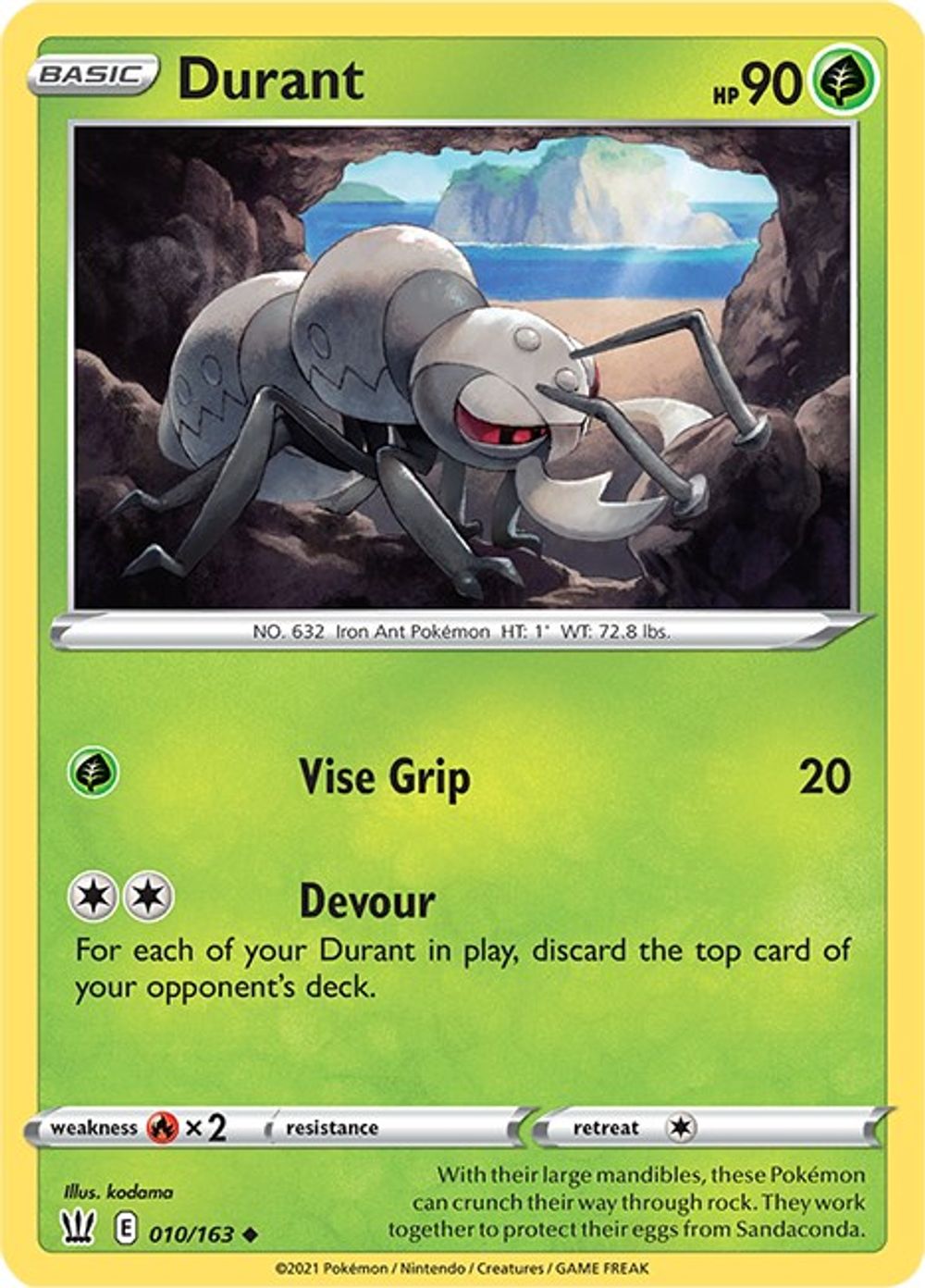 Durant — SWSH05: Battle Styles