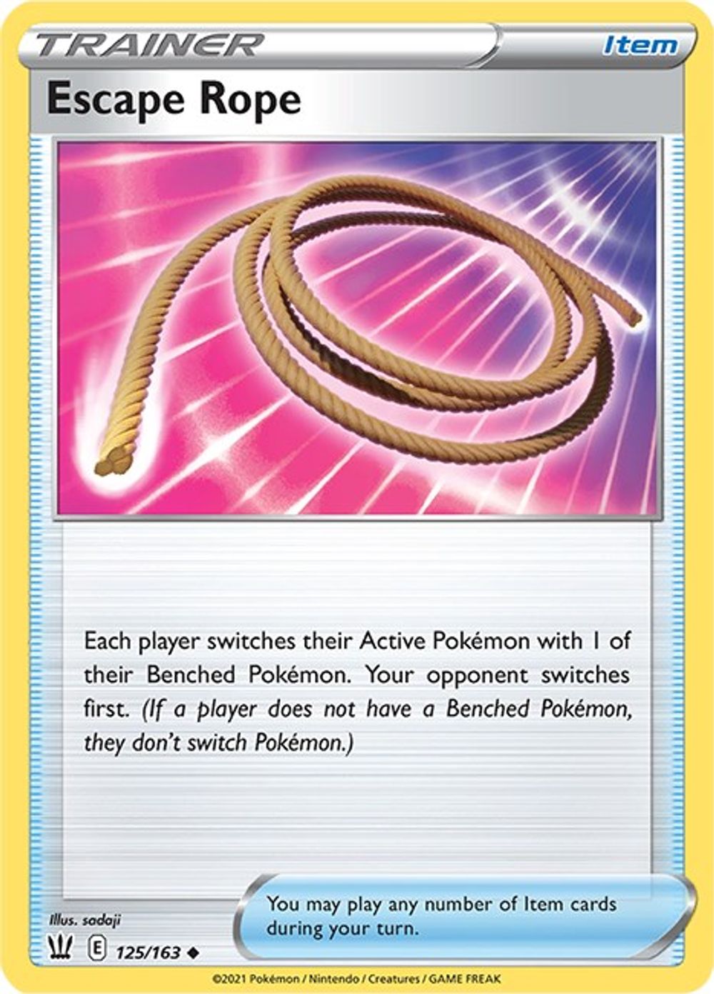 Escape Rope — SWSH05: Battle Styles