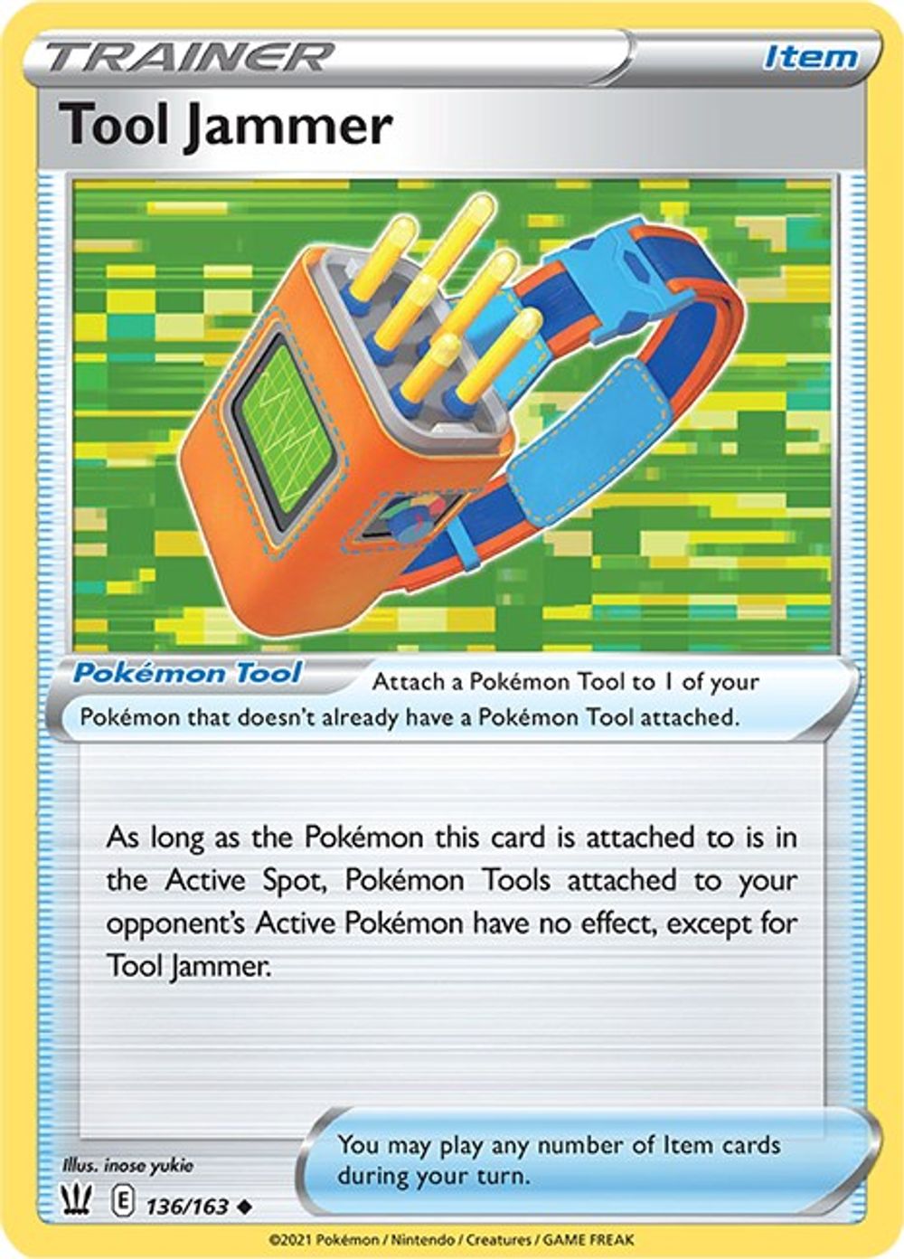 Tool Jammer — SWSH05: Battle Styles