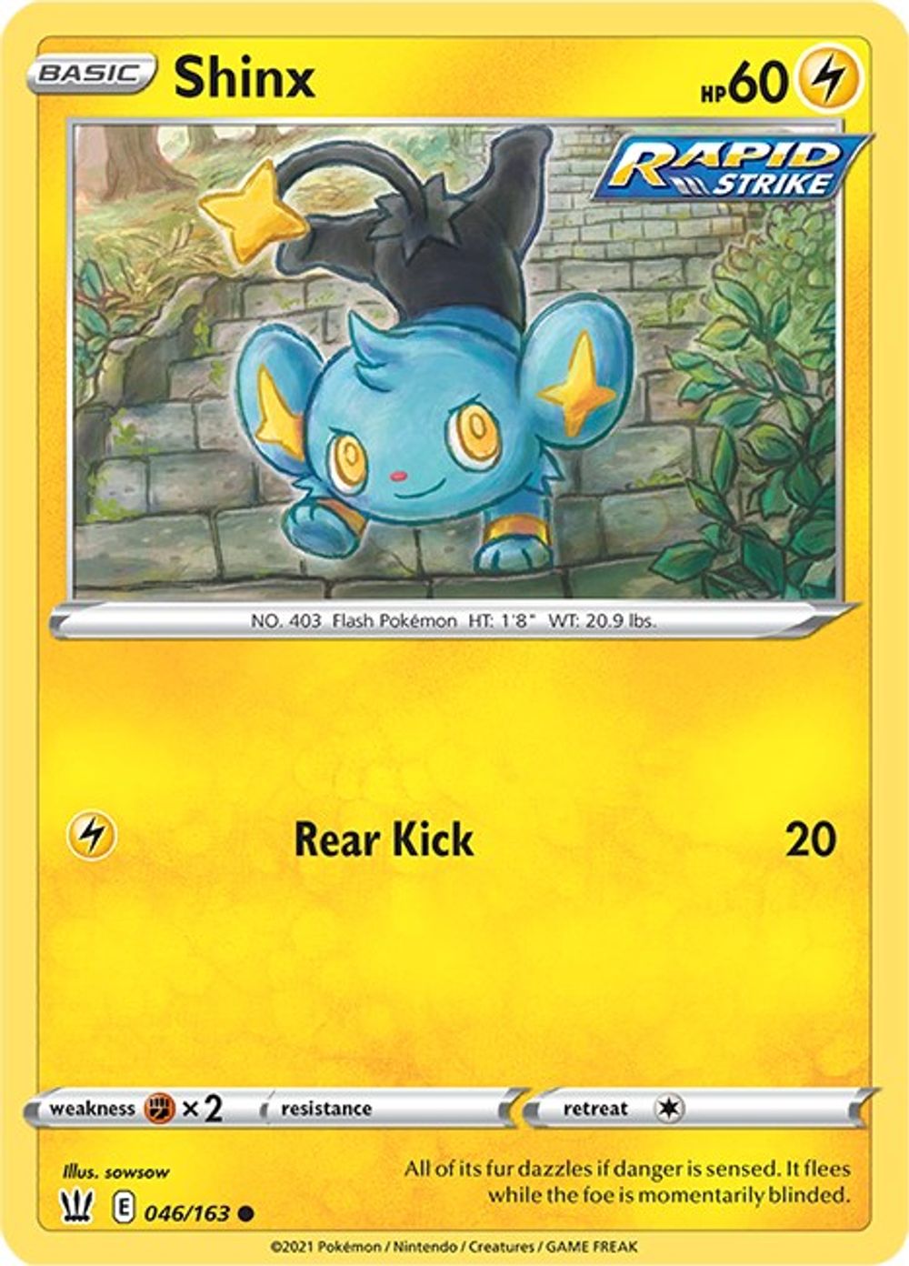 Shinx — SWSH05: Battle Styles