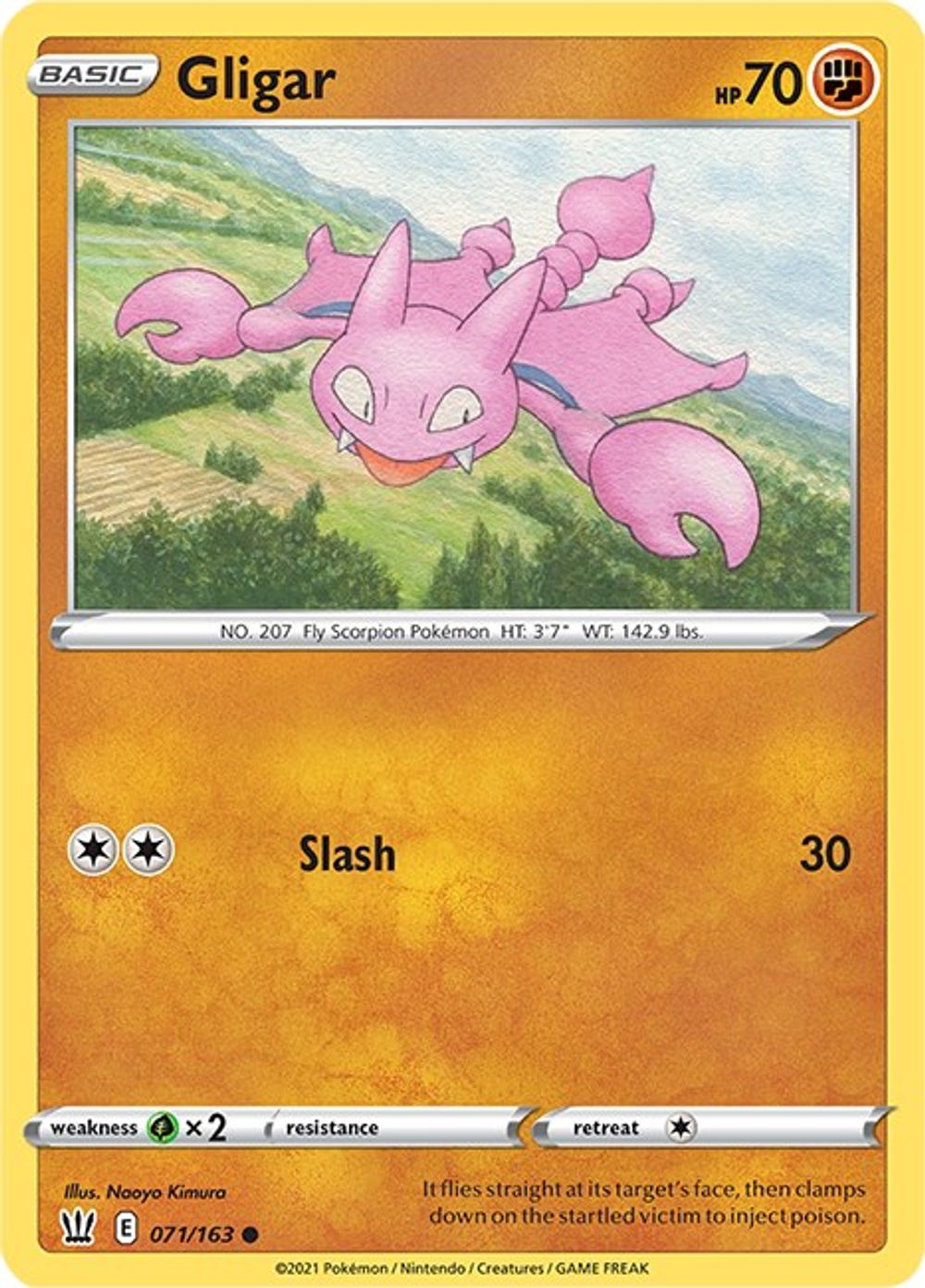 Gligar — SWSH05: Battle Styles