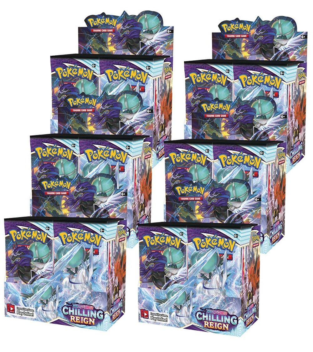 Chilling Reign Booster Box Case — SWSH06: Chilling Reign