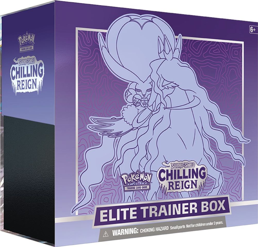 Chilling Reign Elite Trainer Box [Shadow Rider Calyrex] — SWSH06: Chilling Reign