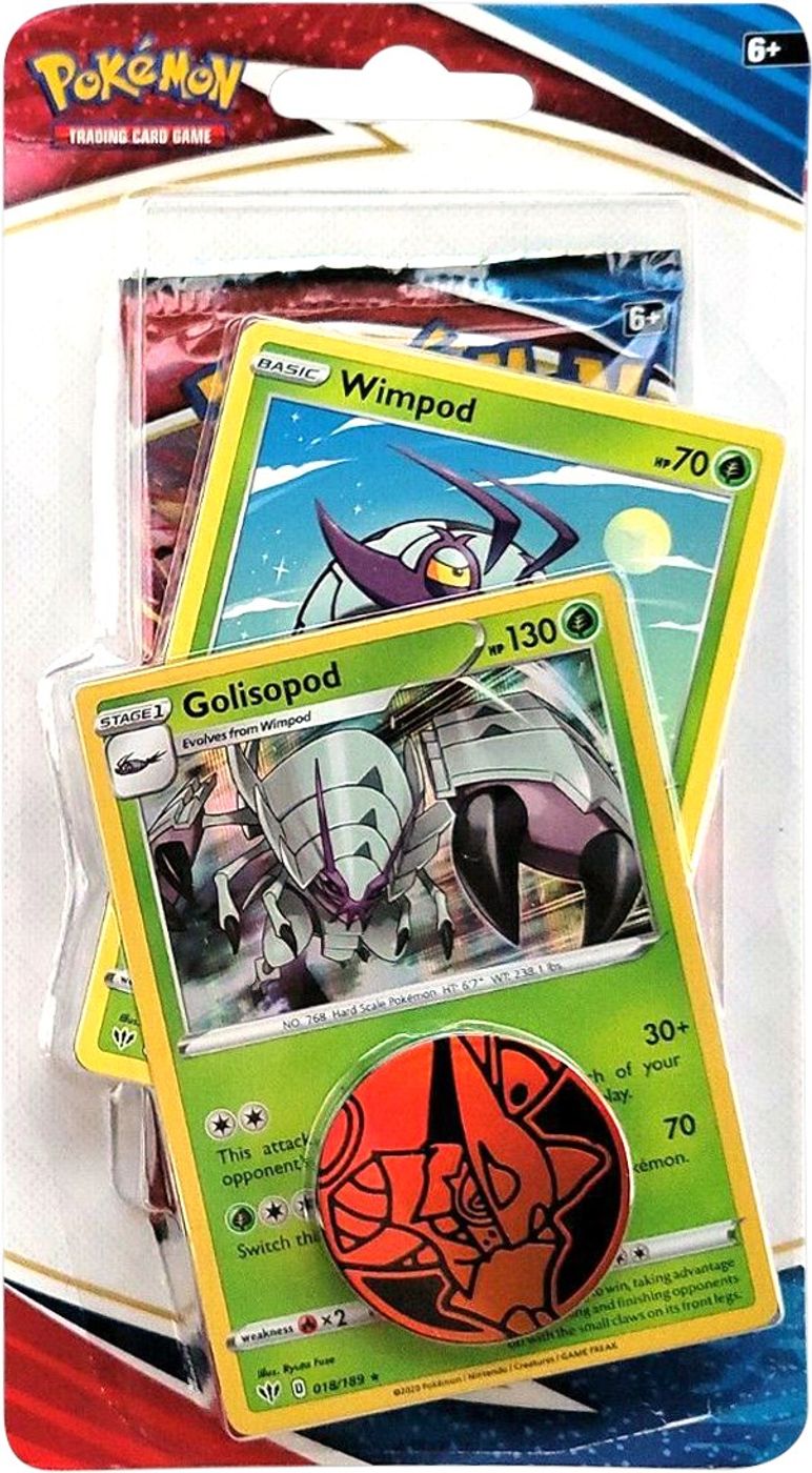 Battle Styles Premium Checklane Blister [Golisopod] — SWSH05: Battle Styles