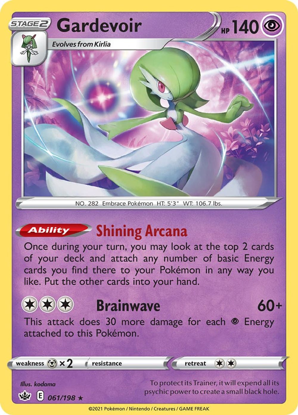 Gardevoir - 061/198 — Deck Exclusives