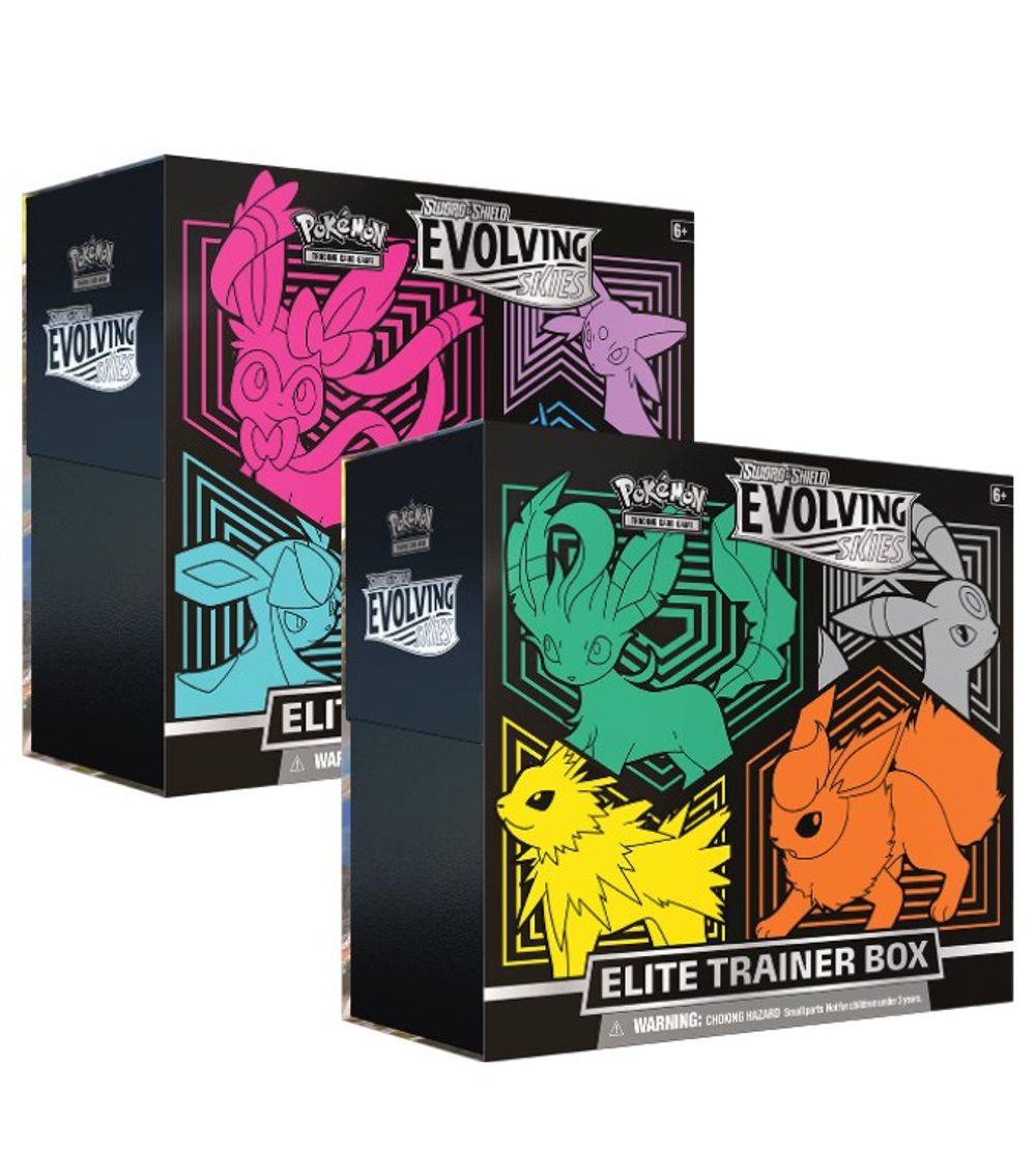 Evolving Skies Elite Trainer Box [Set of 2] — SWSH07: Evolving Skies