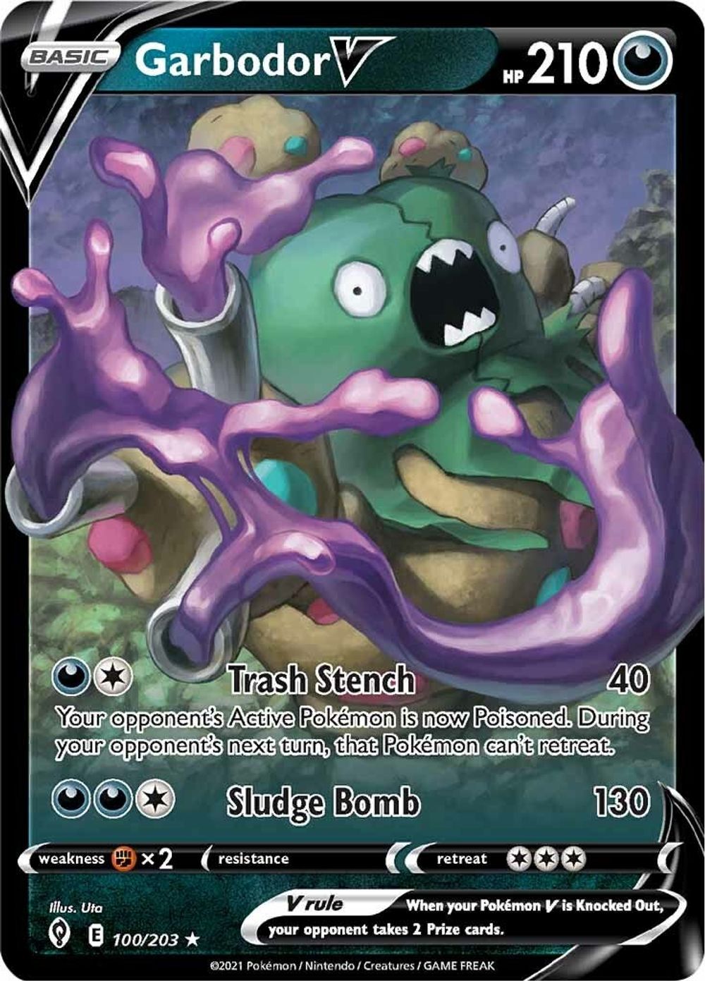 Garbodor V — SWSH07: Evolving Skies