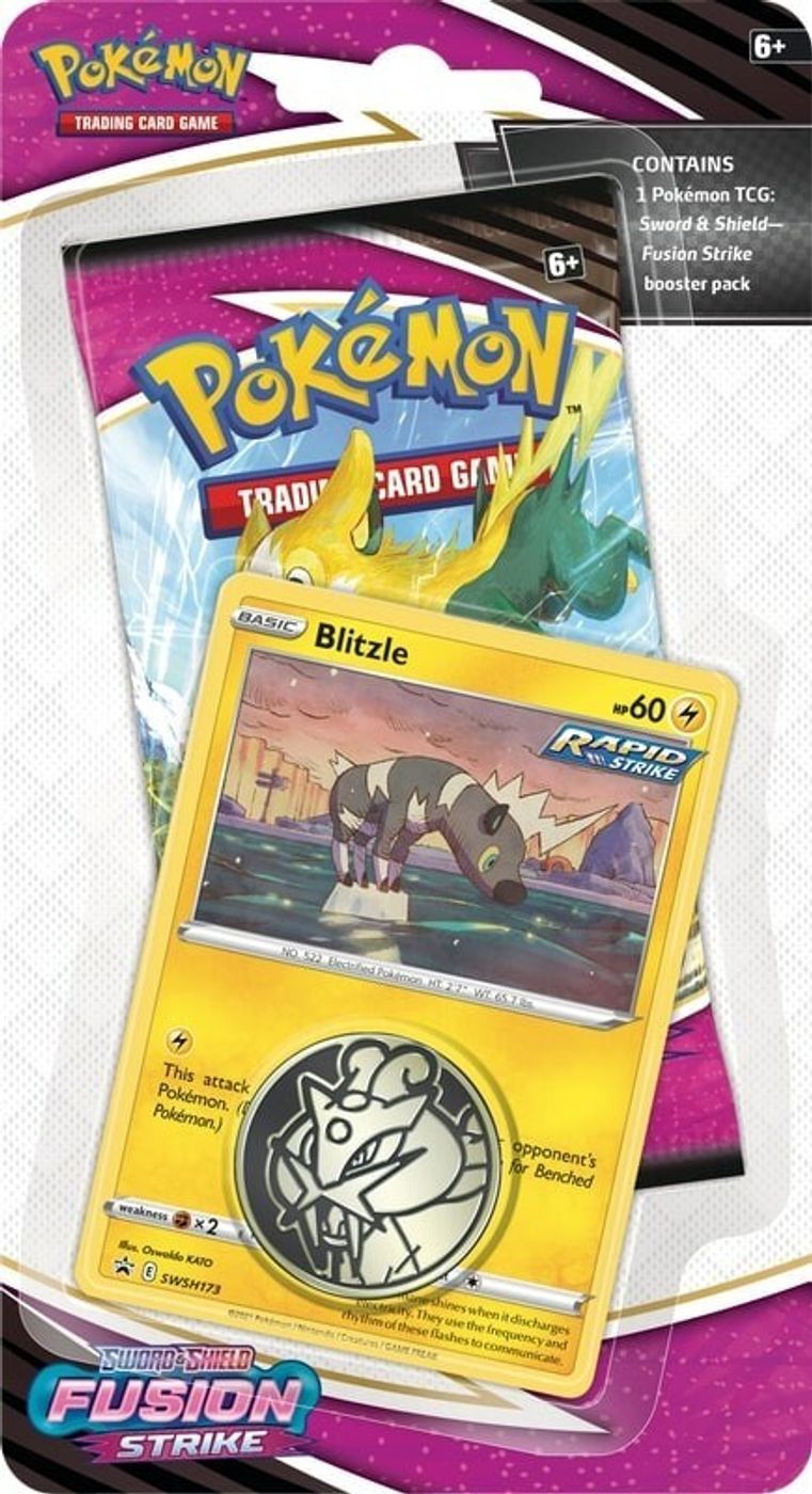 Fusion Strike Single Pack Blister [Blitzle] — SWSH08: Fusion Strike