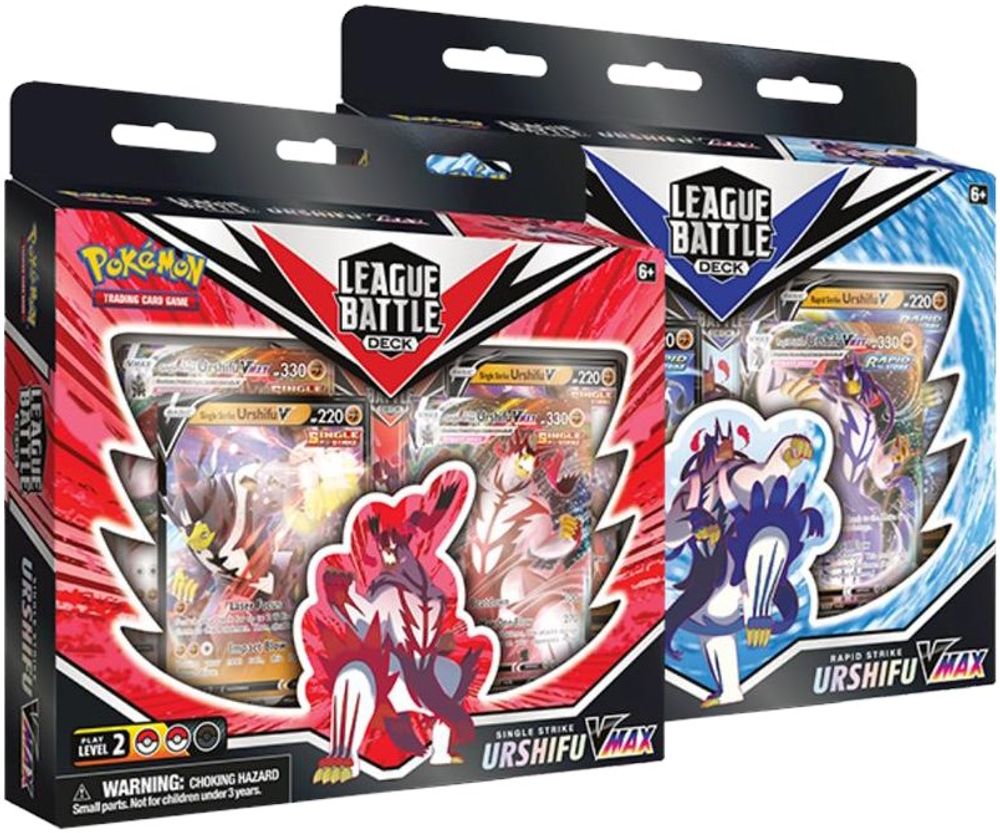 League Battle Deck [Rapid/Single Strike Urshifu VMAX] [Set of 2] — Miscellaneous Cards & Products