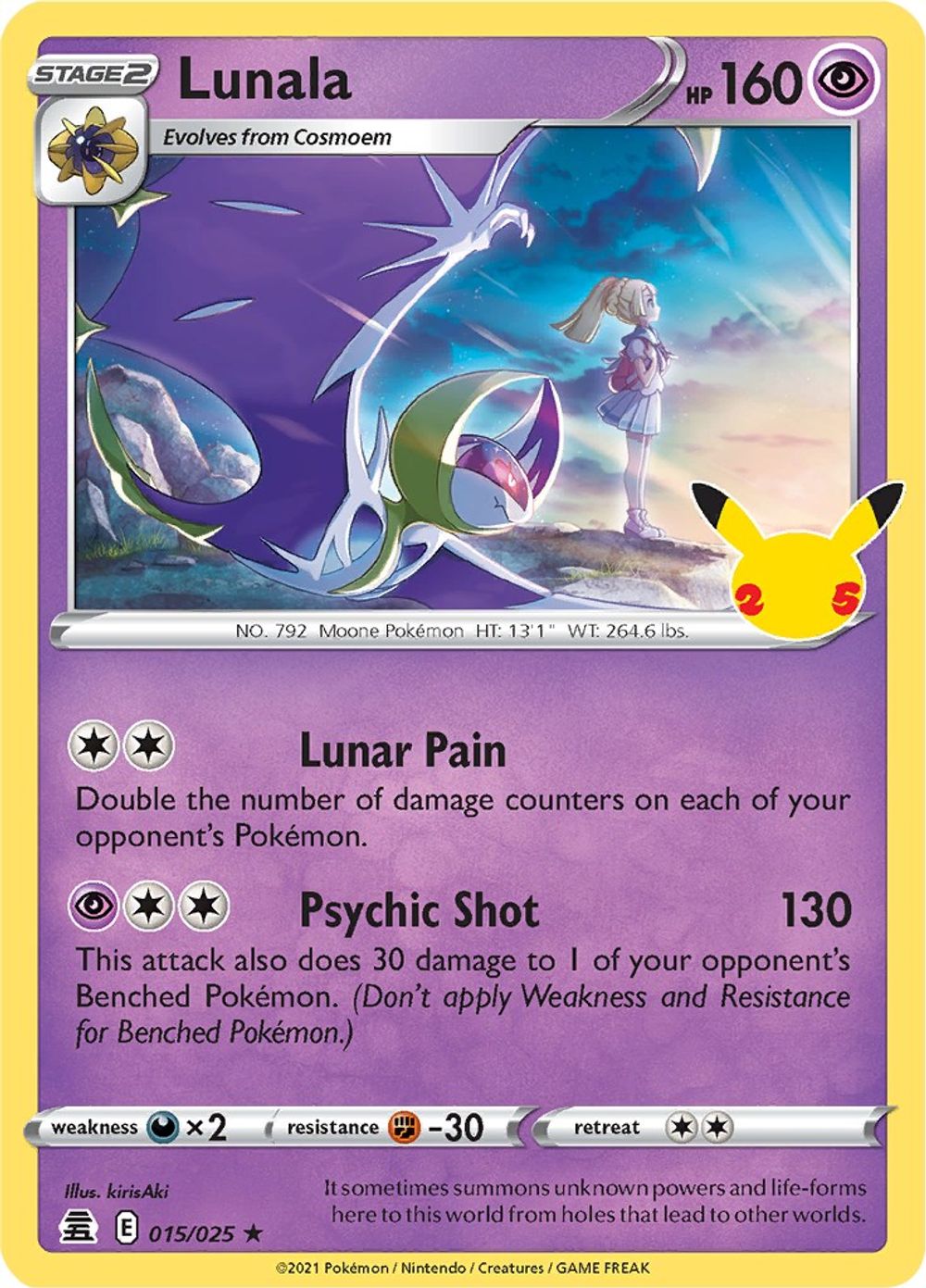 Lunala — Celebrations