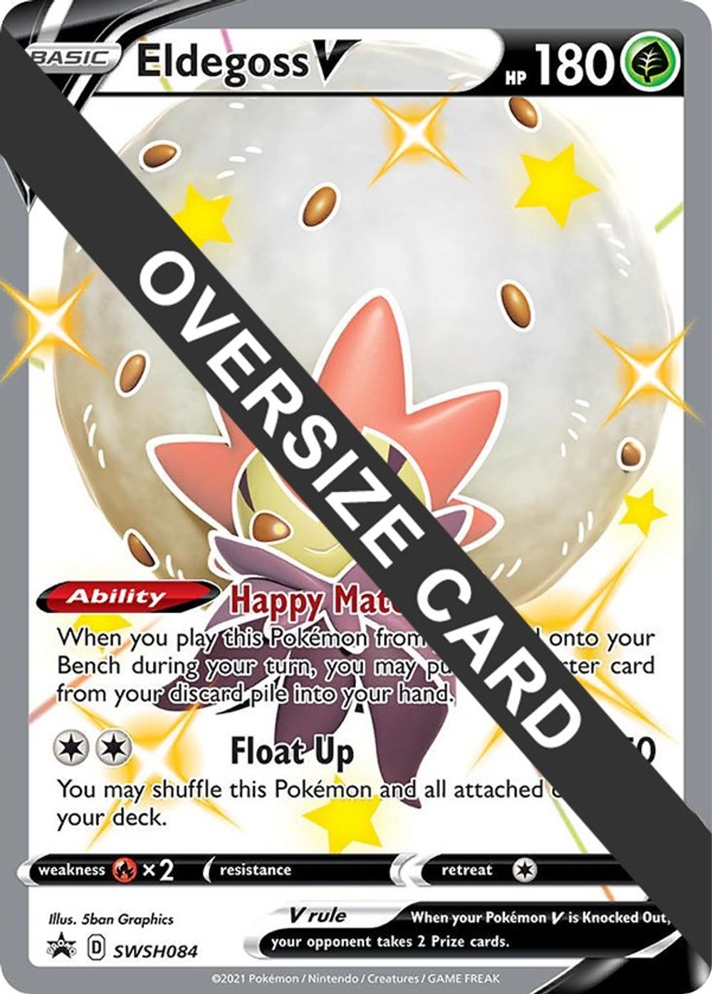 Eldegoss V - SWSH084 — Jumbo Cards