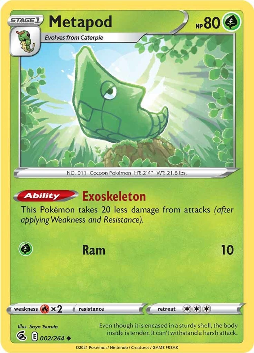 Metapod — SWSH08: Fusion Strike
