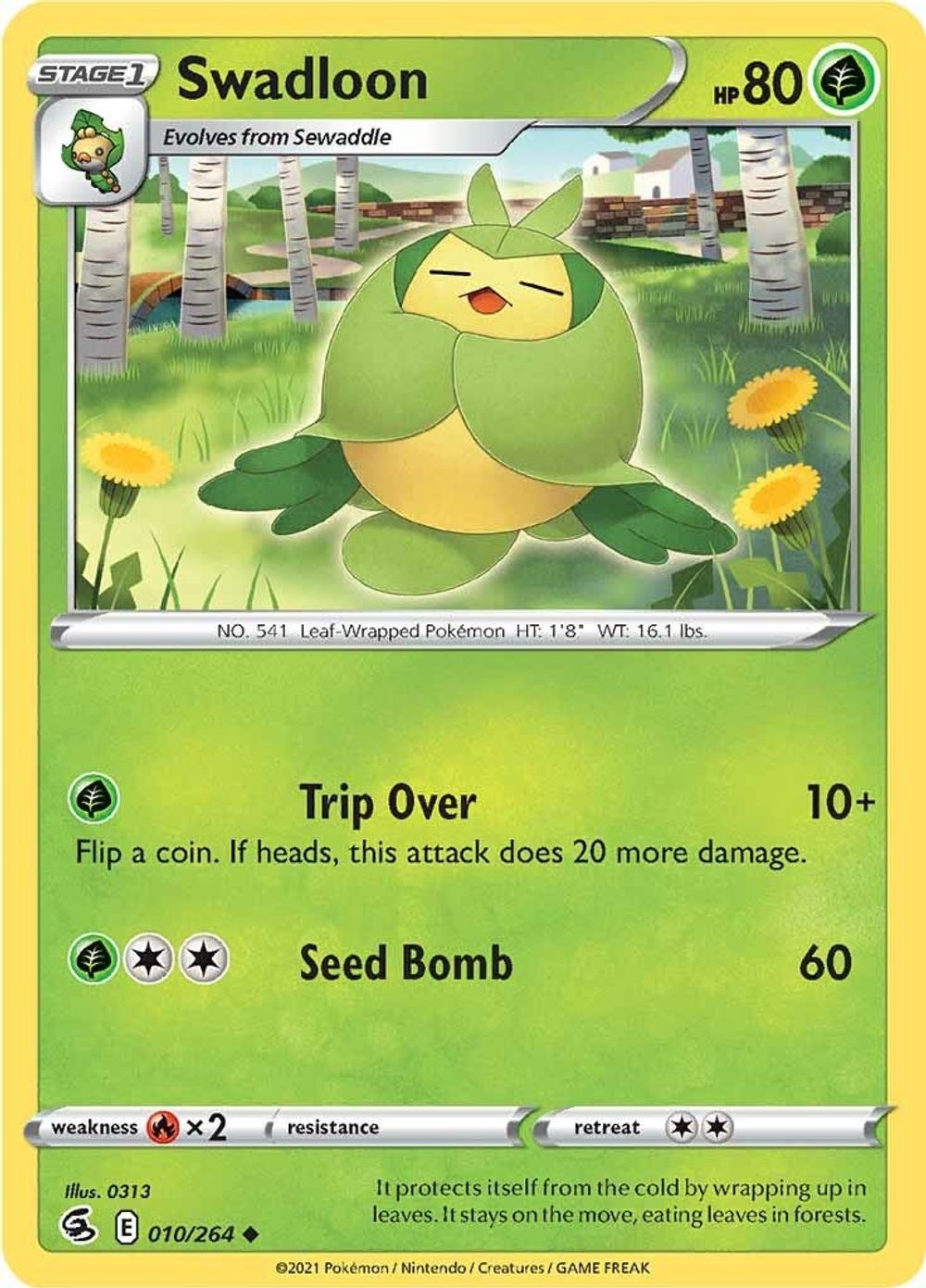 Swadloon — SWSH08: Fusion Strike