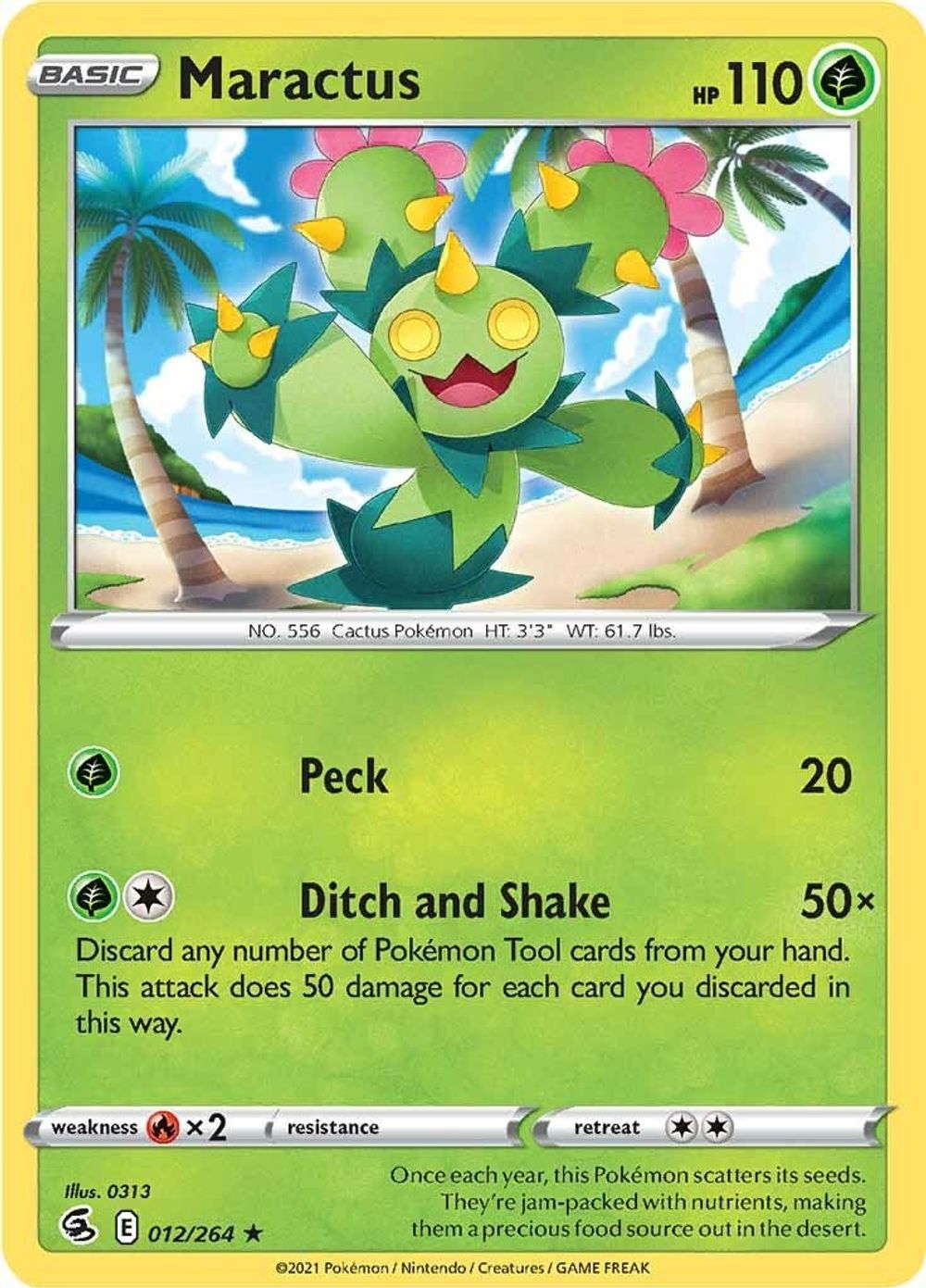 Maractus — SWSH08: Fusion Strike