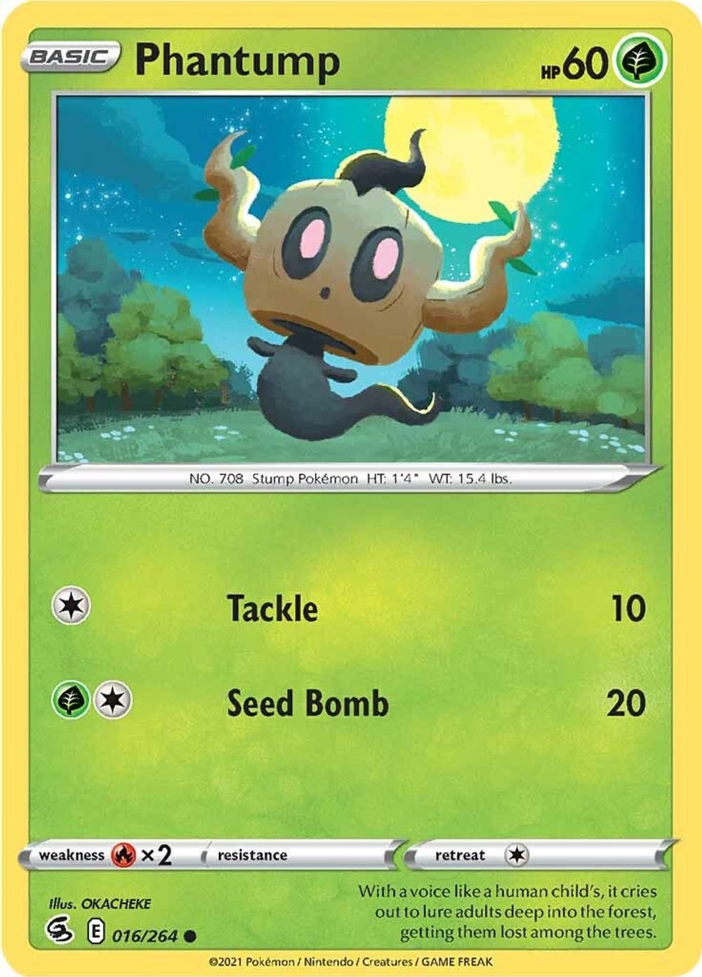 Phantump — SWSH08: Fusion Strike