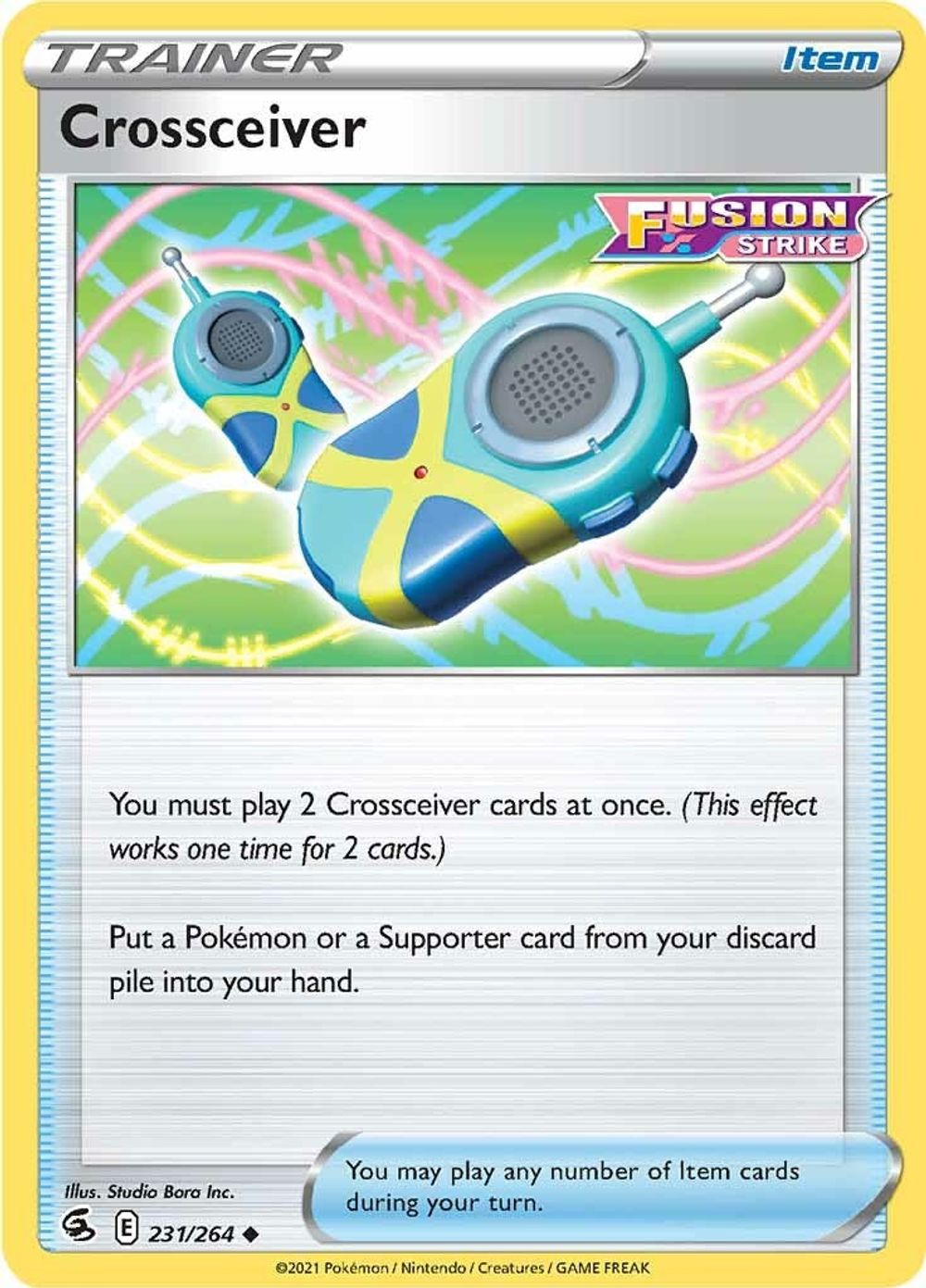 Crossceiver — SWSH08: Fusion Strike
