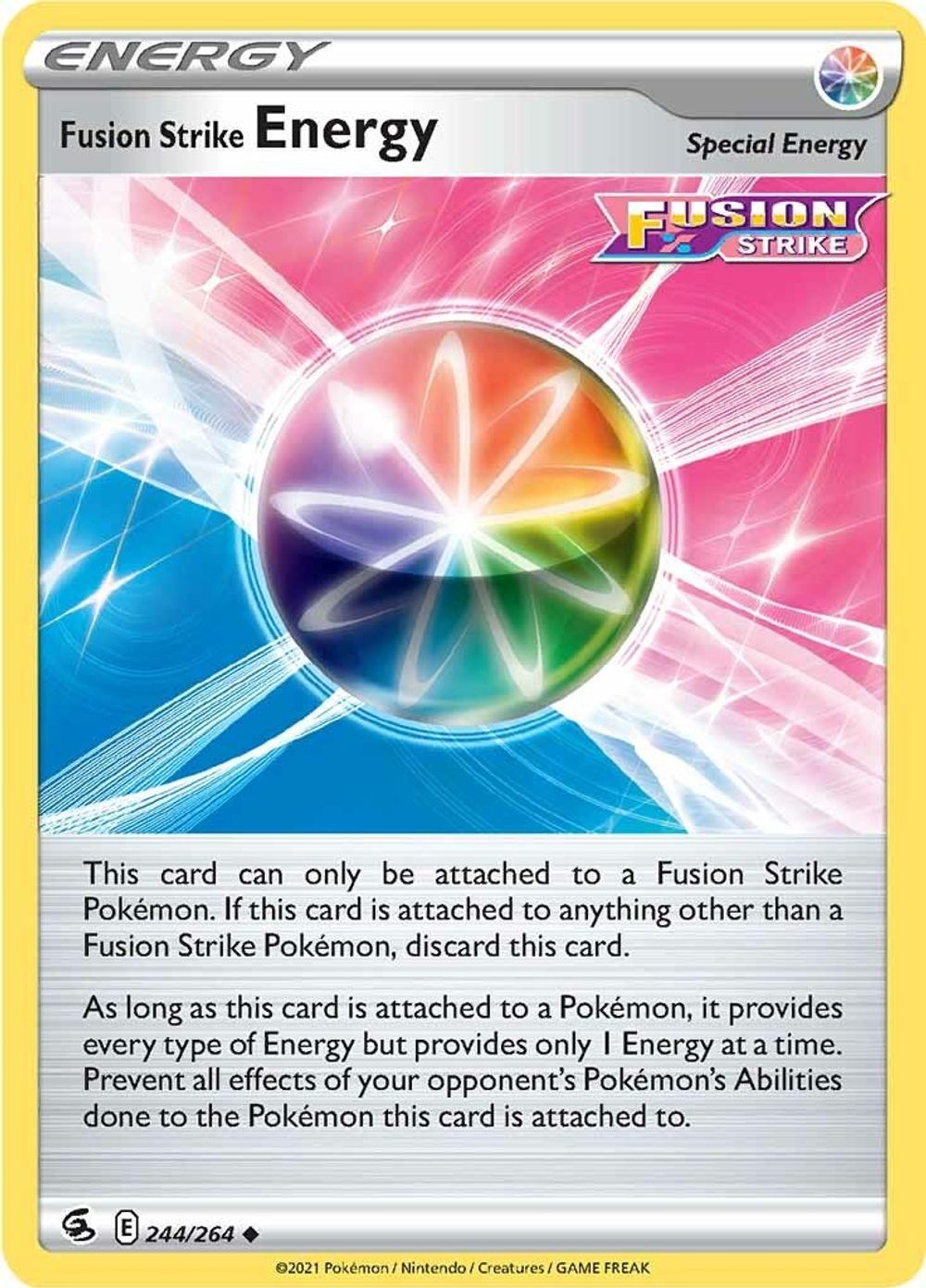 Fusion Strike Energy — SWSH08: Fusion Strike
