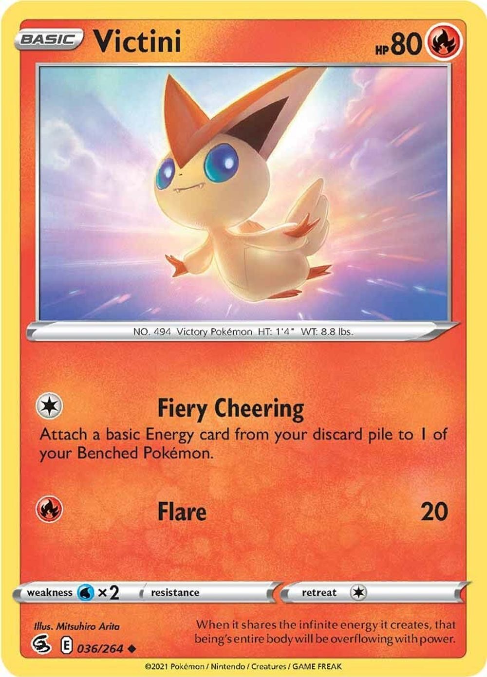 Victini — SWSH08: Fusion Strike
