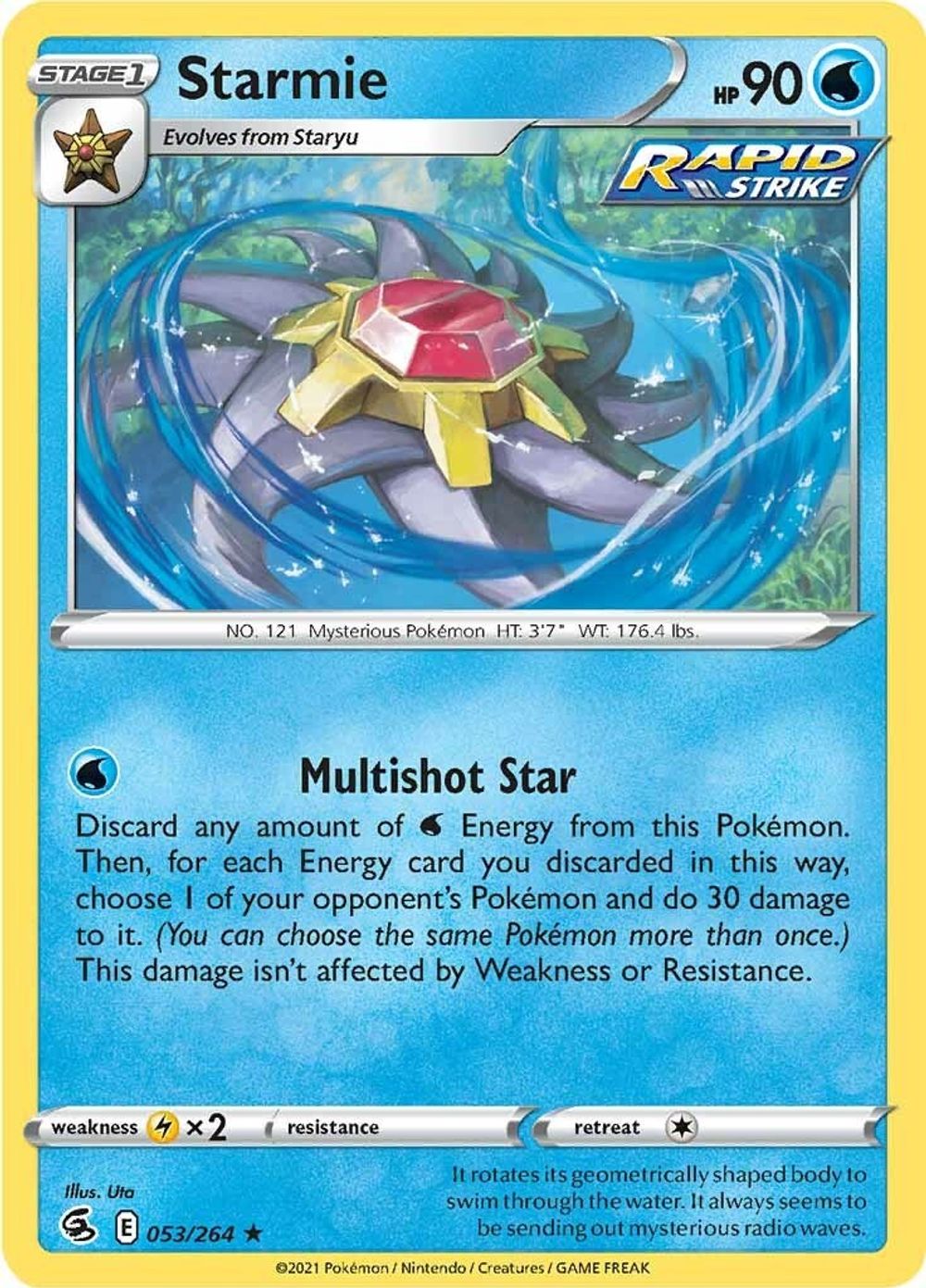 Starmie — SWSH08: Fusion Strike