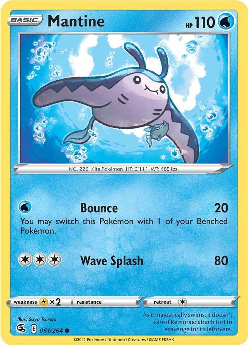 Mantine — SWSH08: Fusion Strike