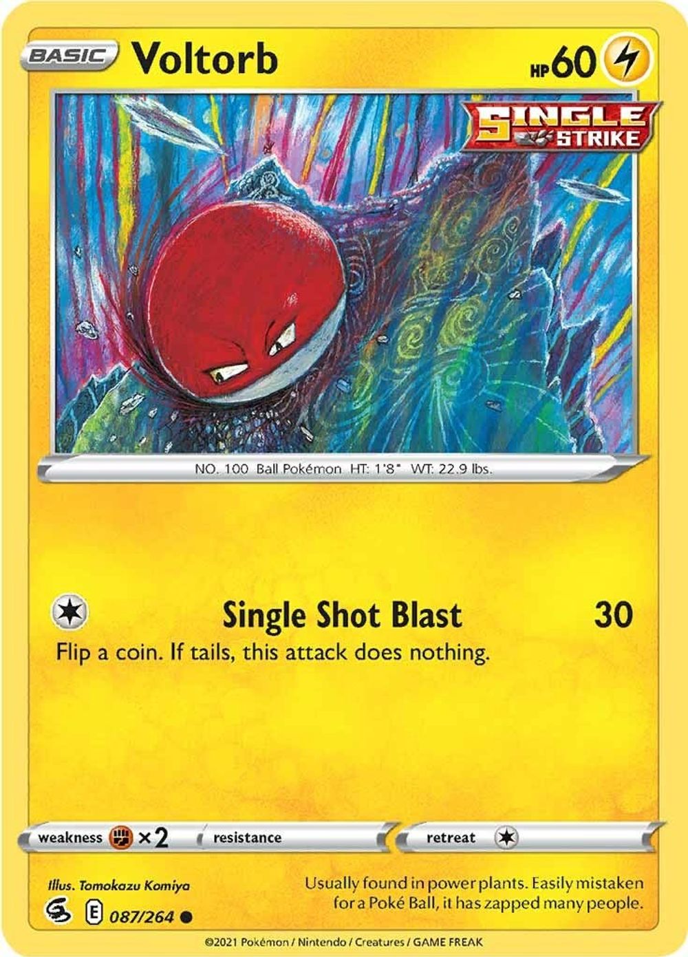 Voltorb — SWSH08: Fusion Strike