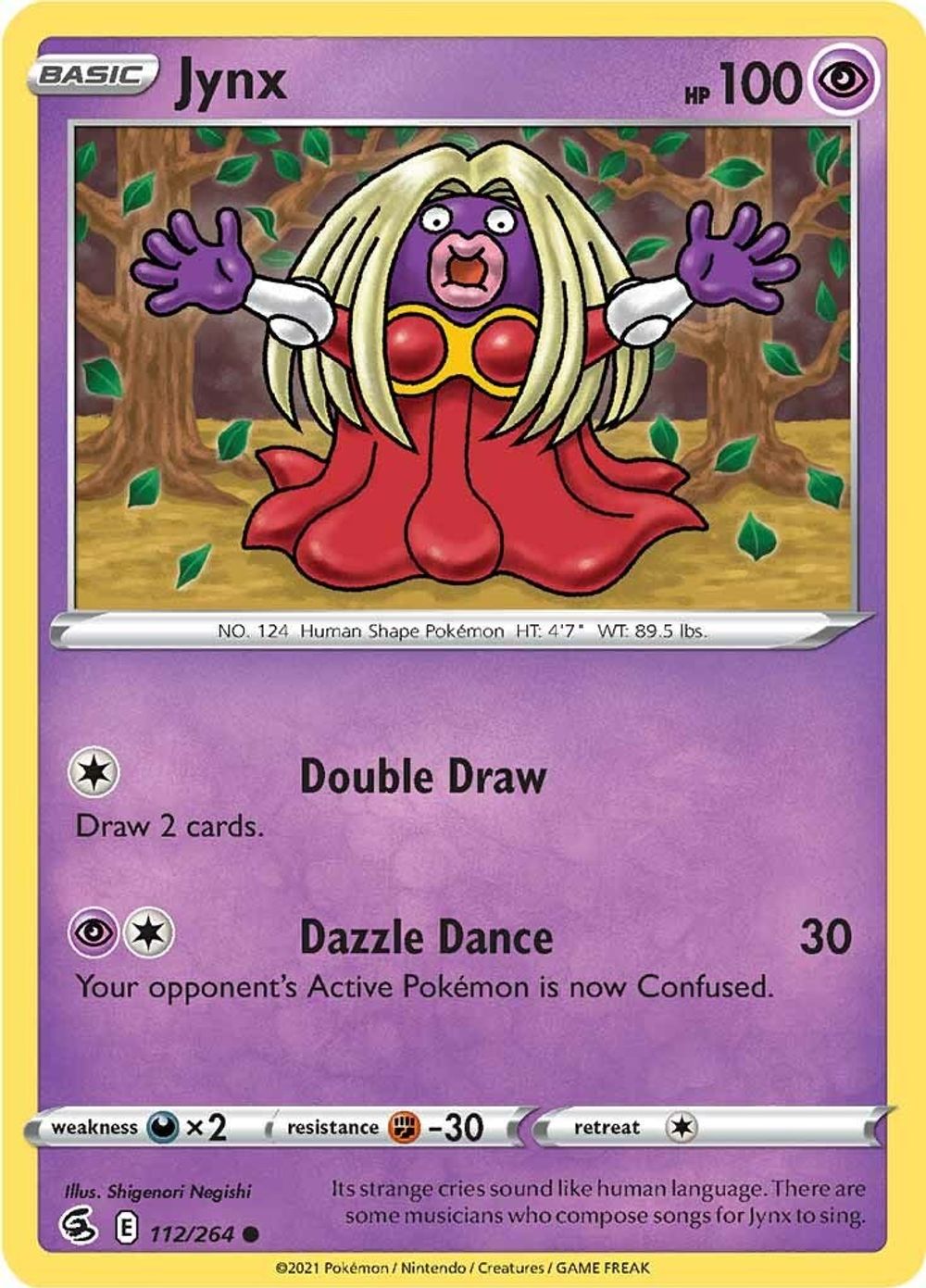 Jynx — SWSH08: Fusion Strike