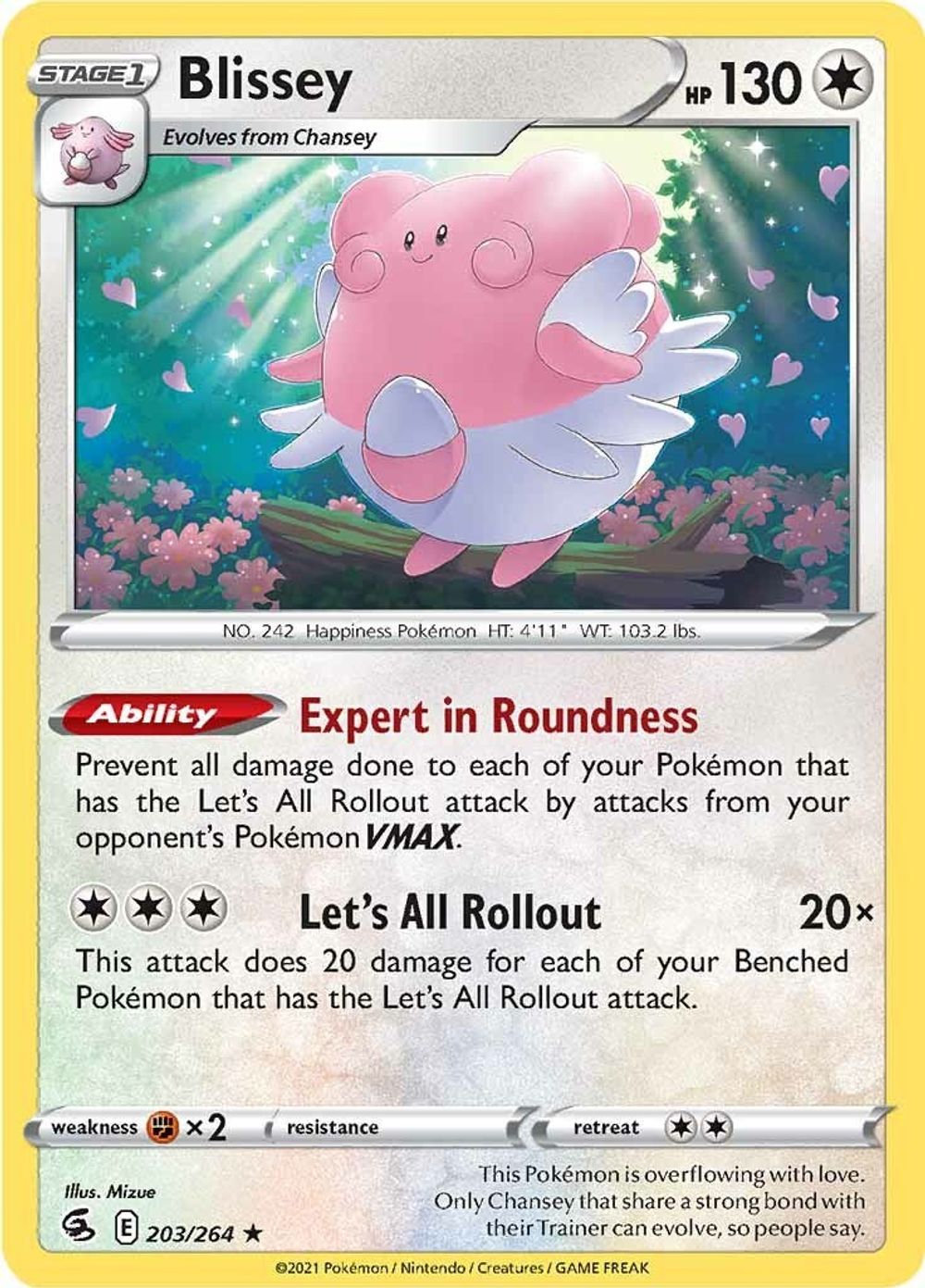 Blissey — SWSH08: Fusion Strike