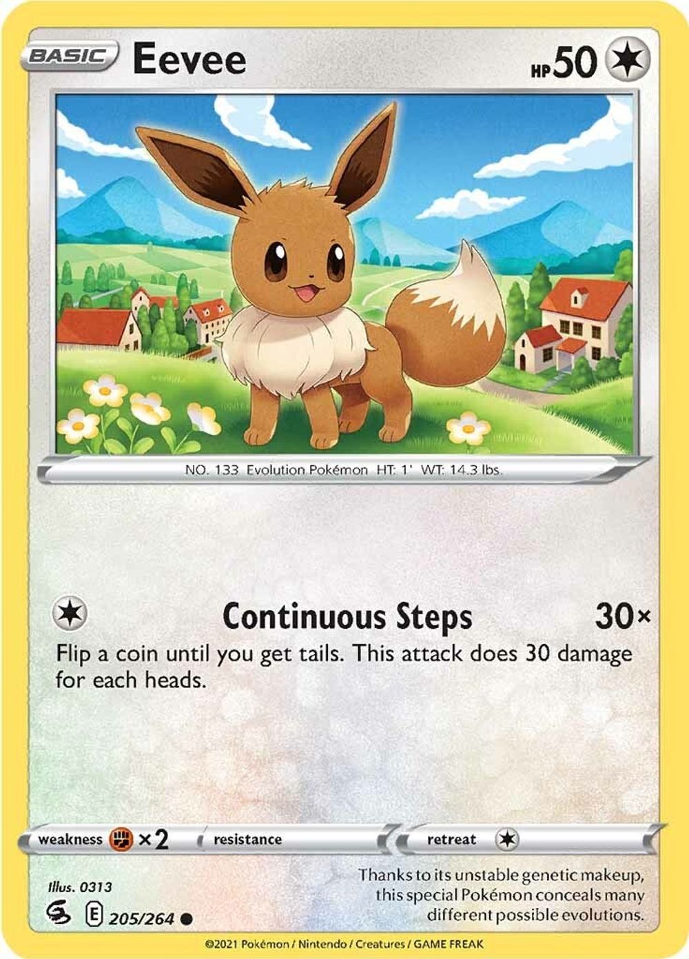 Eevee — SWSH08: Fusion Strike