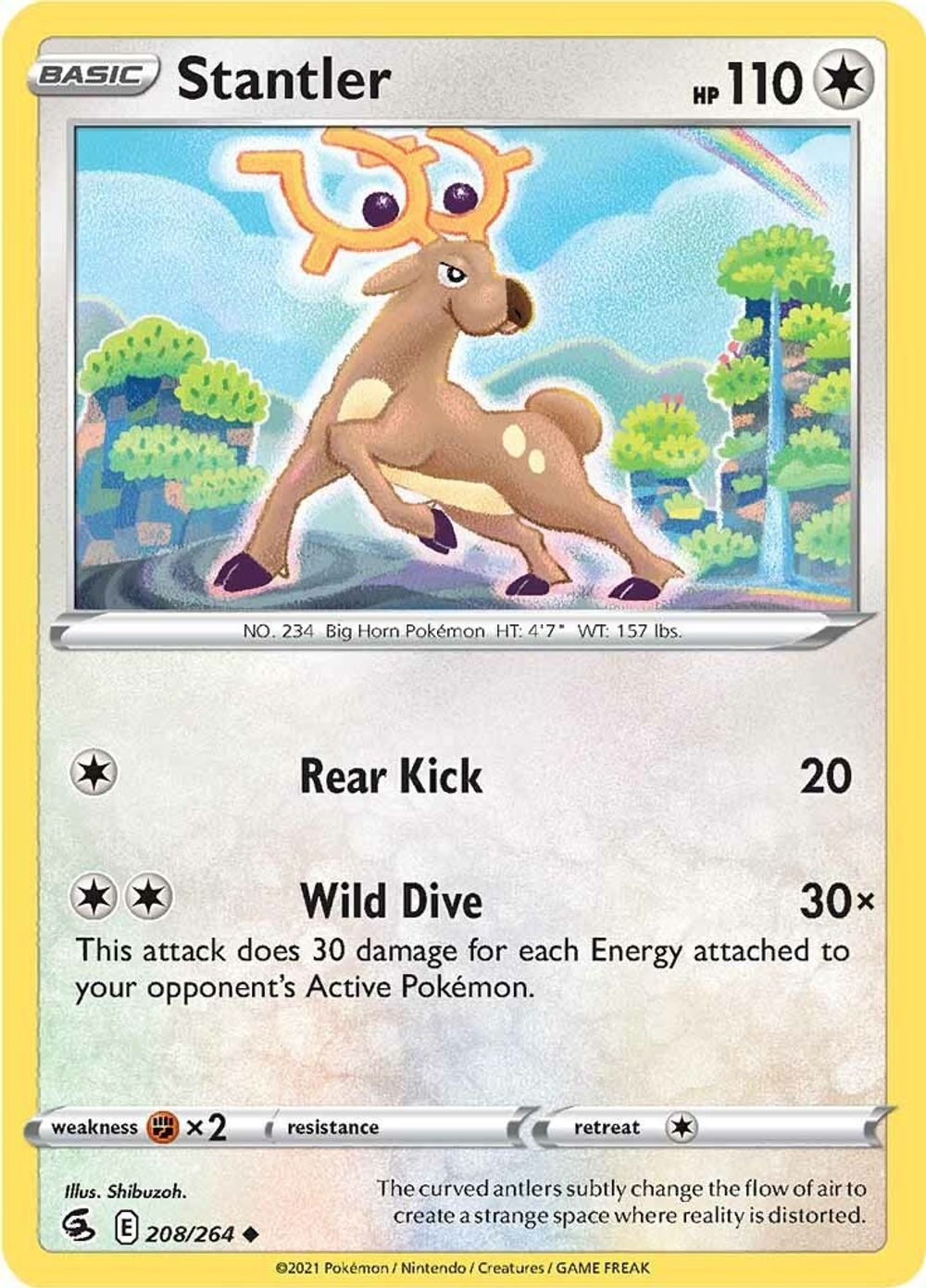 Stantler — SWSH08: Fusion Strike