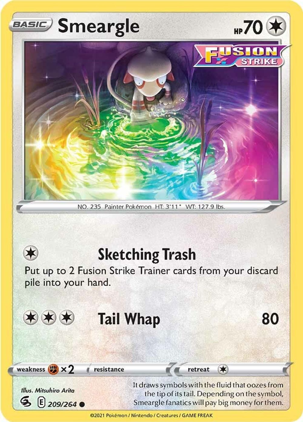 Smeargle — SWSH08: Fusion Strike