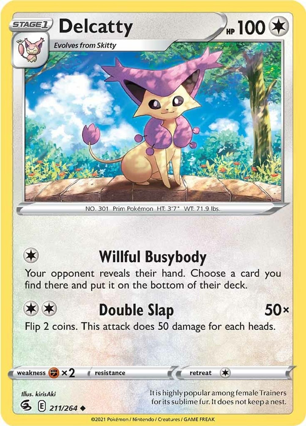Delcatty — SWSH08: Fusion Strike