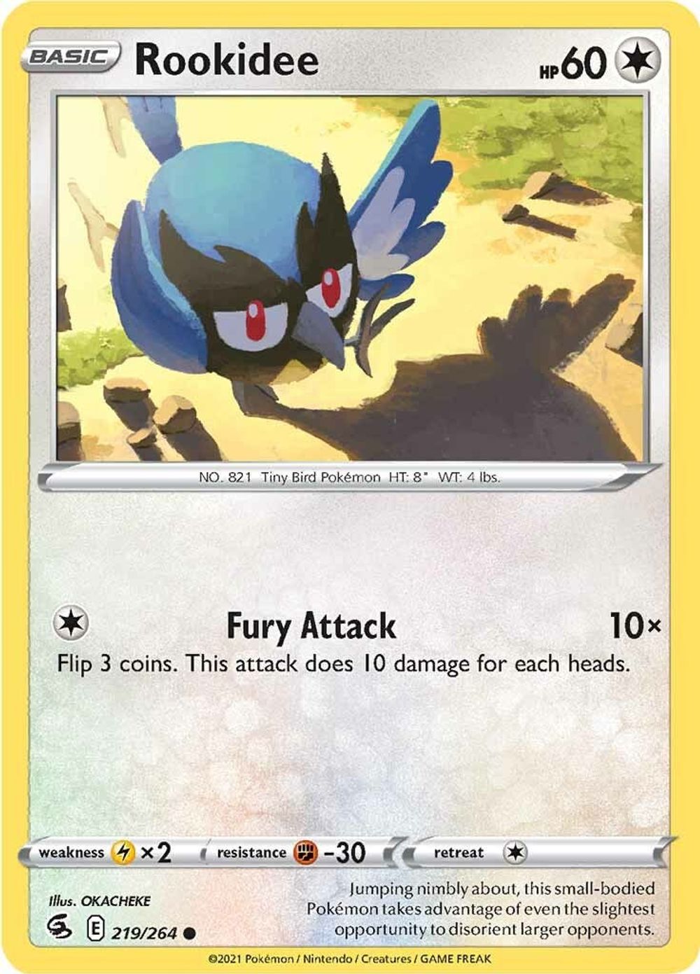 Rookidee — SWSH08: Fusion Strike