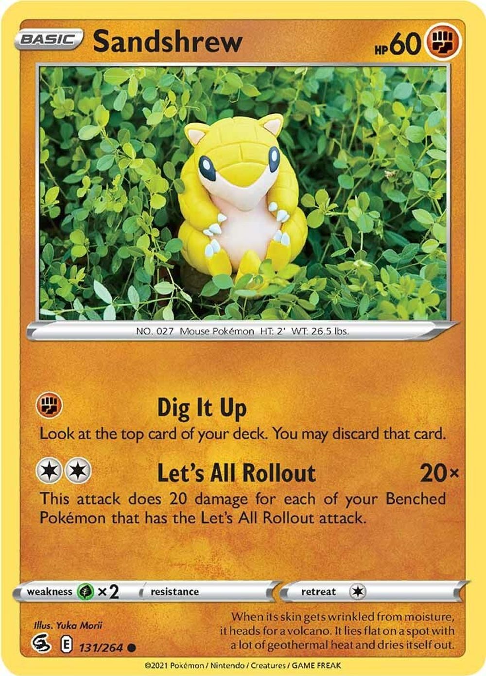 Sandshrew — SWSH08: Fusion Strike