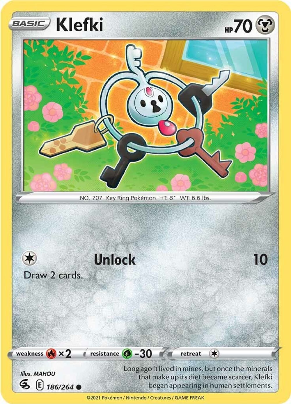 Klefki — SWSH08: Fusion Strike