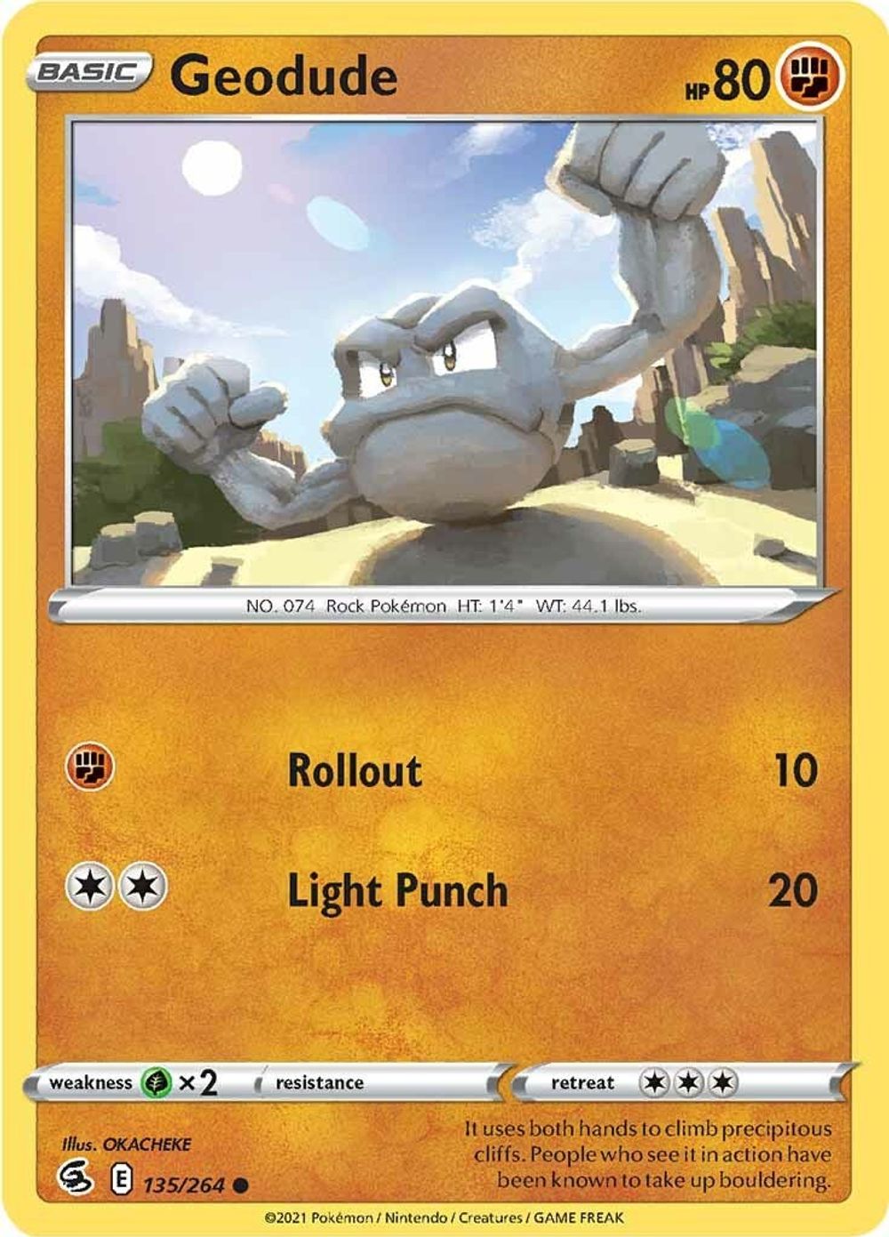Geodude — SWSH08: Fusion Strike