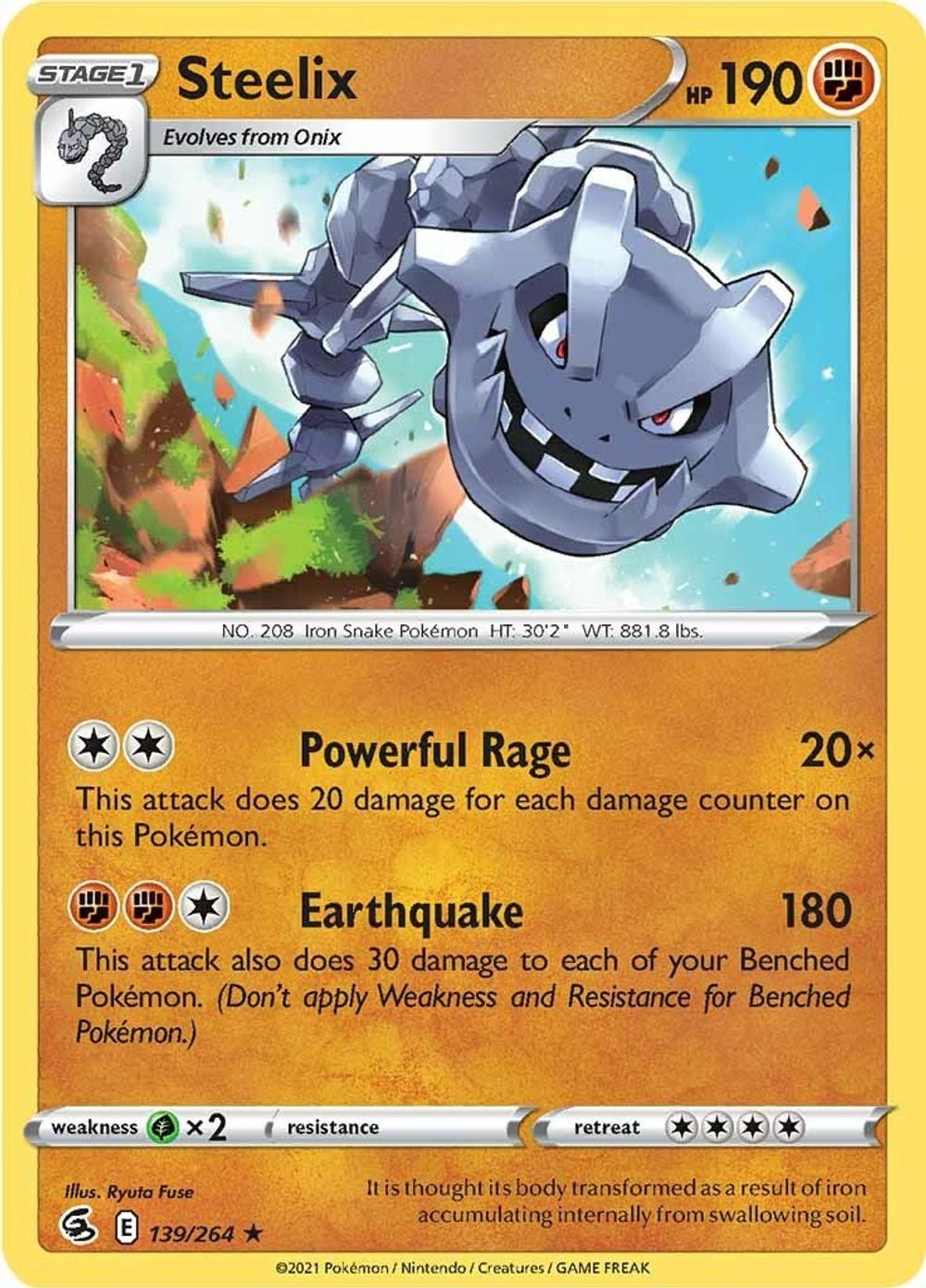 Steelix — SWSH08: Fusion Strike