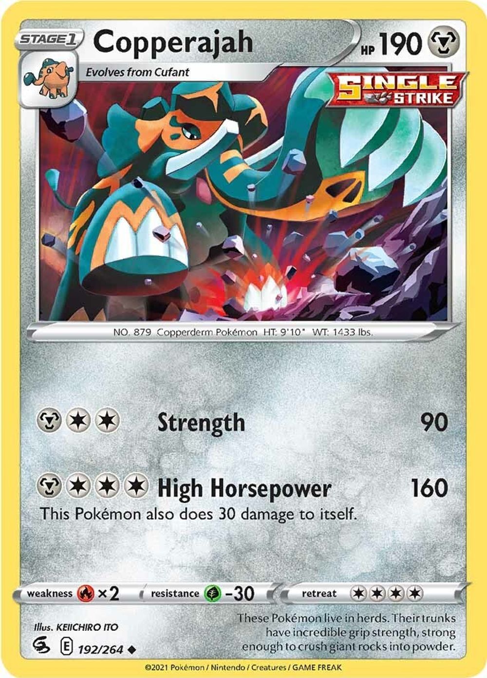 Copperajah — SWSH08: Fusion Strike