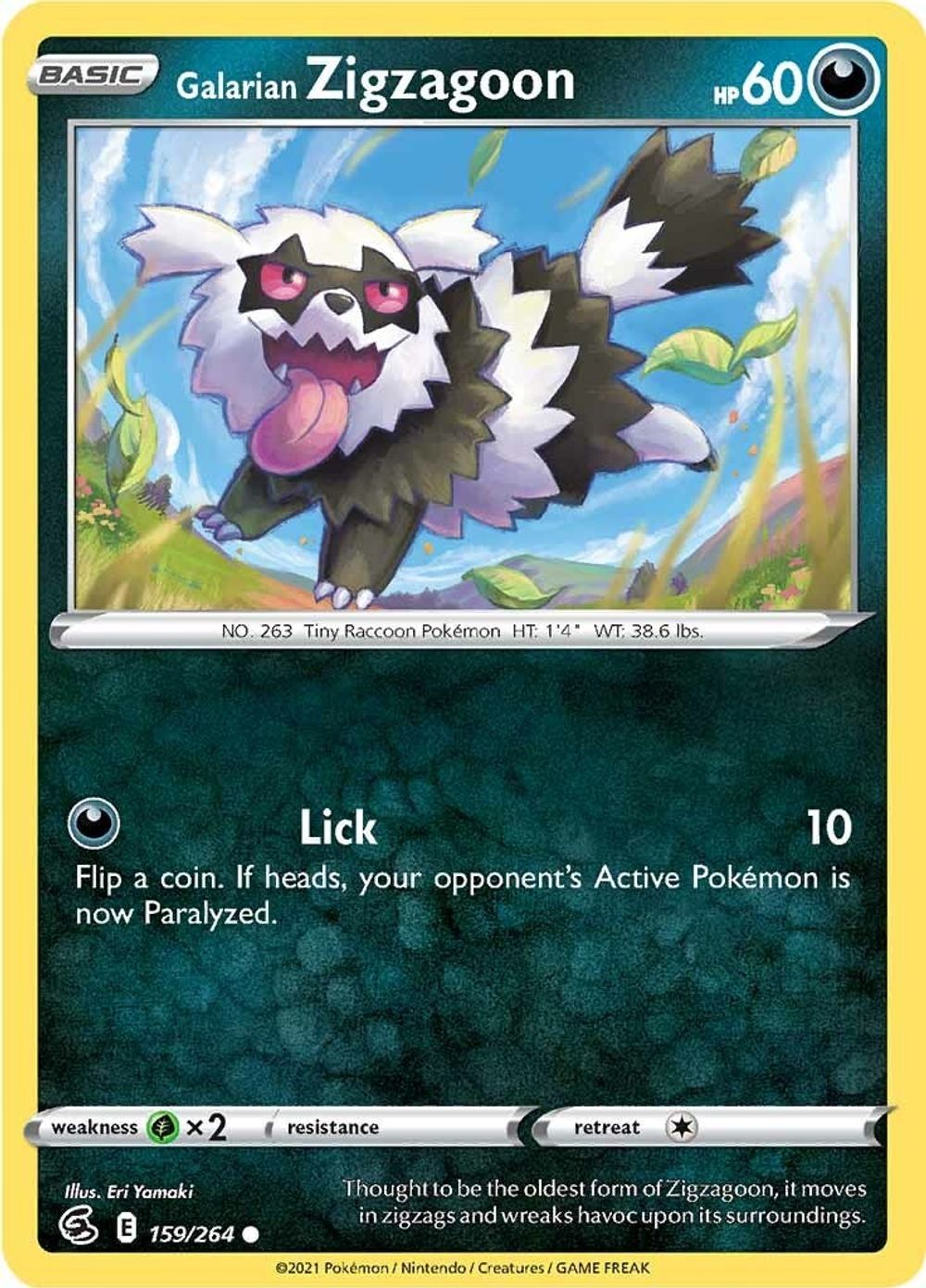 Galarian Zigzagoon — SWSH08: Fusion Strike