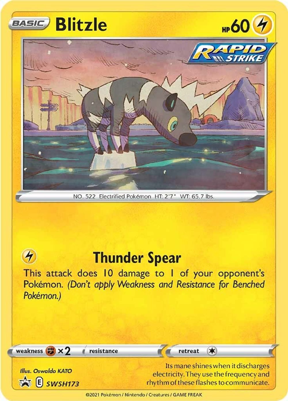 Blitzle - SWSH173 — SWSH: Sword & Shield Promo Cards