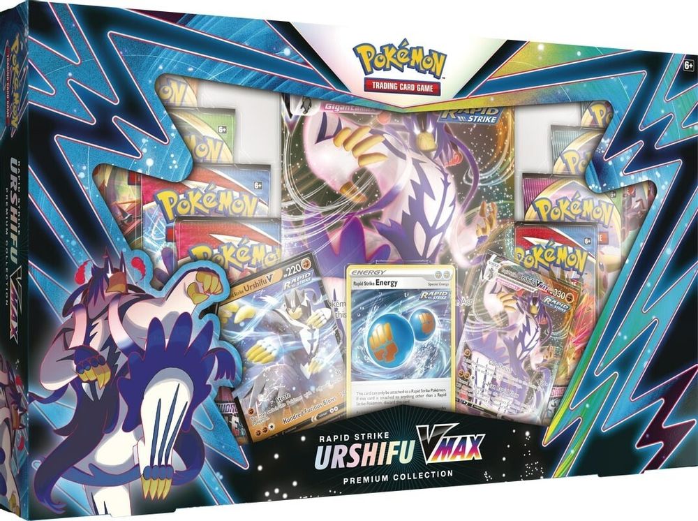 Rapid Strike Urshifu VMAX Premium Collection — SWSH08: Fusion Strike