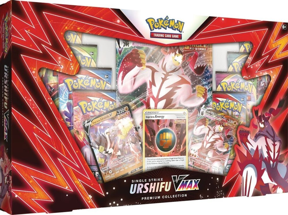 Single Strike Urshifu VMAX Premium Collection — SWSH08: Fusion Strike