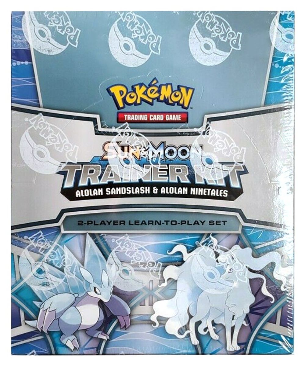 Sun & Moon Trainer Kit: Alolan Sandslash & Alolan Ninetales Display — SM Trainer Kit: Alolan Sandslash & Alolan Ninetales